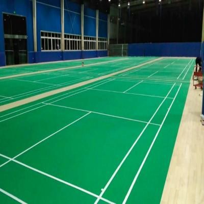 Badminton flooring